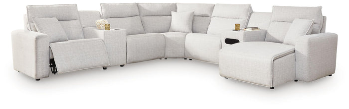 Modmax II - 7 Piece Reclining Sectional image 9