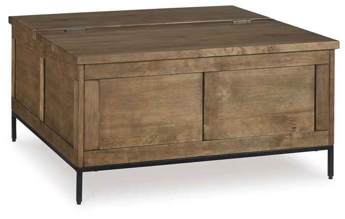 Torlanta - Lift Top Cocktail Table - Brown image 1