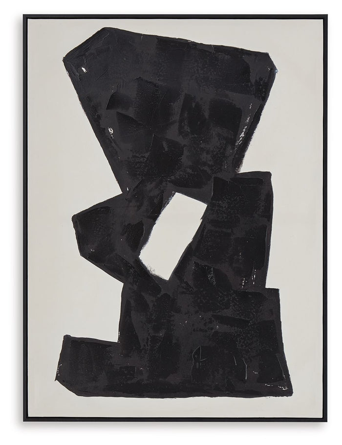 Garviery - Wall Art - Black / Cream image 4