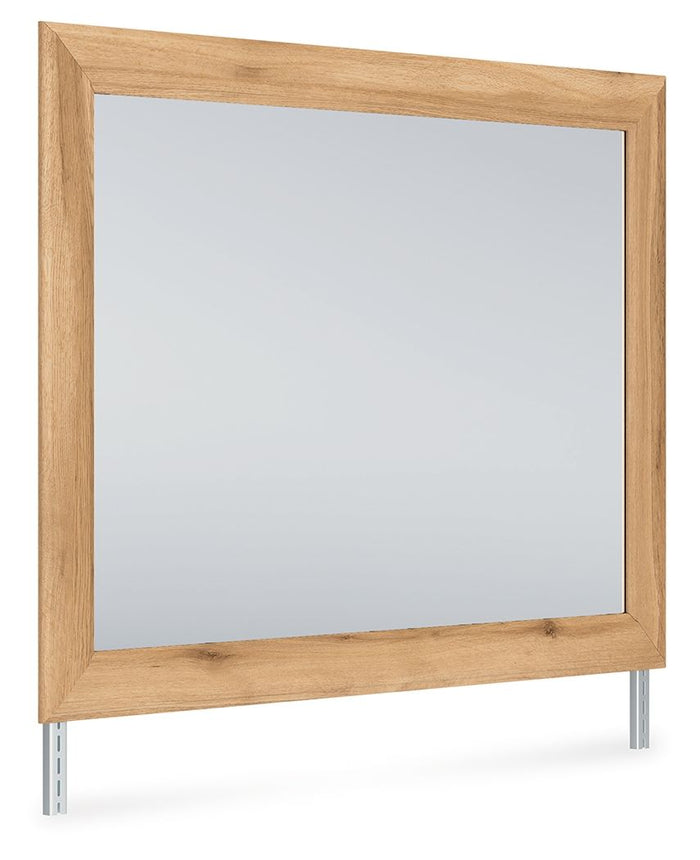 Aleaport - Bedroom Mirror - Warm Brown image 1