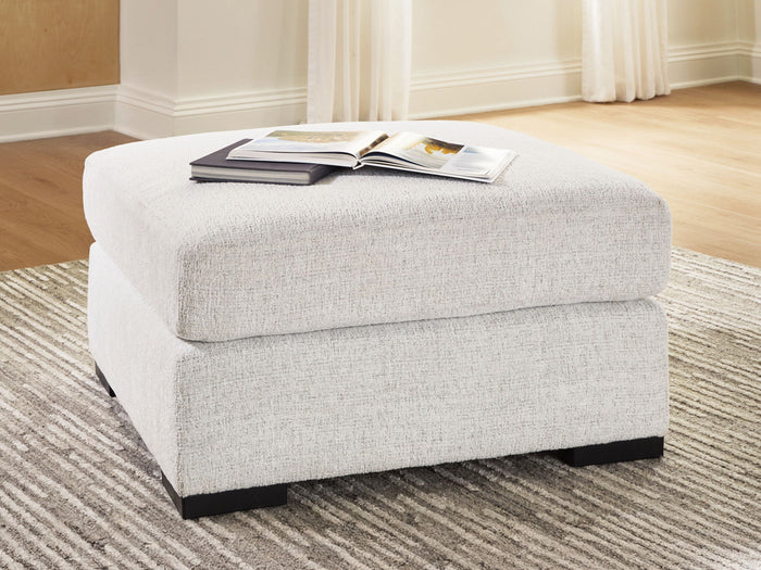 Misty-Lakes - Oversized Accent Ottoman - Chalk image 3