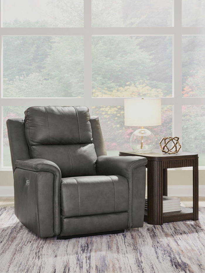 Bleckley - Power Recliner With Adjustable Headrest image 8