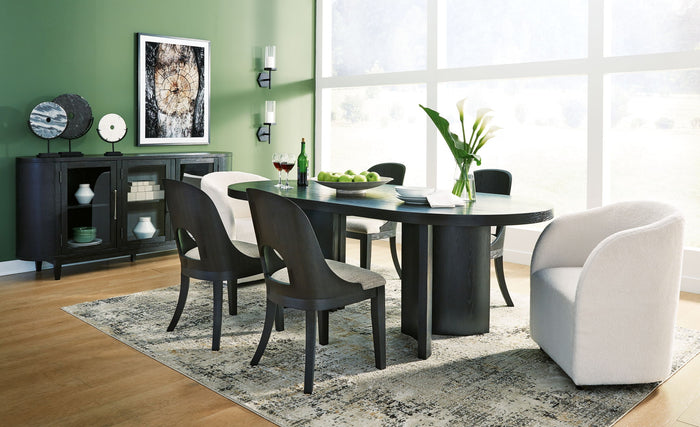 Rowanbeck - Dining Room Set in a styled room
