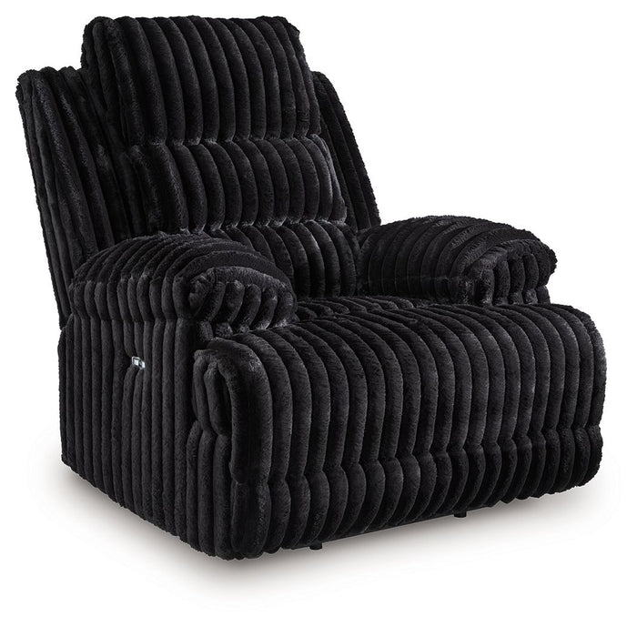 Rhine Falls - Zero Wall Power Recliner - Onyx image 1