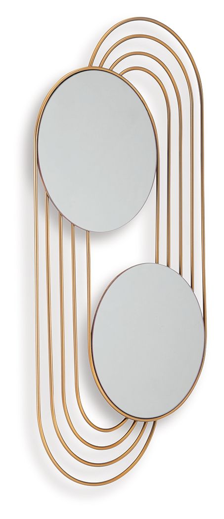 Warrenley - Accent Mirror - Gold Finish image 3