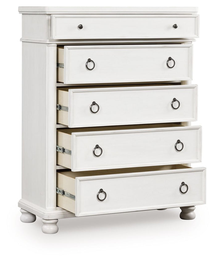 Rowlenstown - Five Drawer Chest image 8