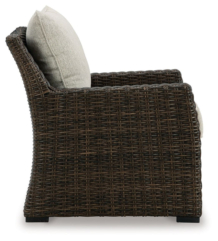 Brook Ranch - Lounge Chair With Cushion - Brown image 4