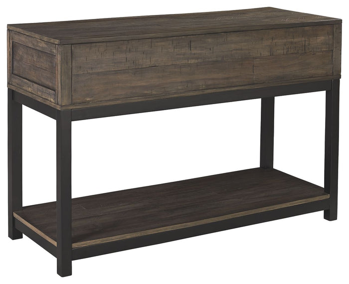 Johurst - Sofa Table - Grayish Brown image 4