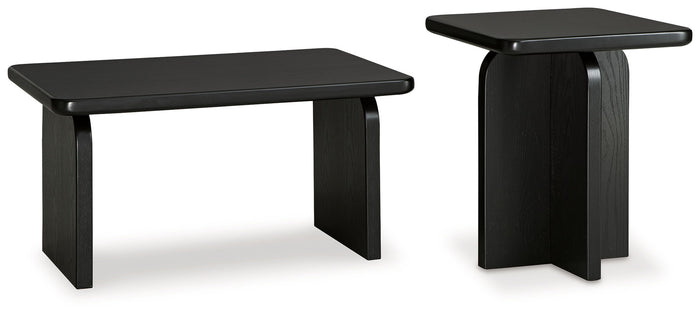 Mitchalli - Occasional Table Set (Set of 2) - Black image 1
