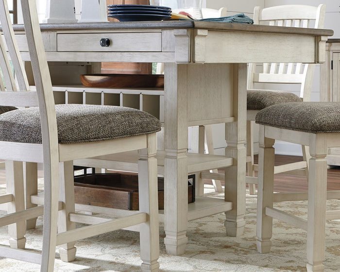 Bolanburg - Rectangular Dining Room Counter Table - Beige image 4