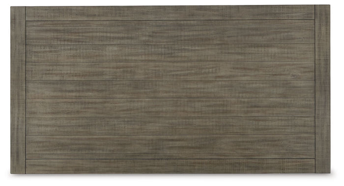 Krystanza - Rectangular Dining Room Table - Weathered Gray image 4