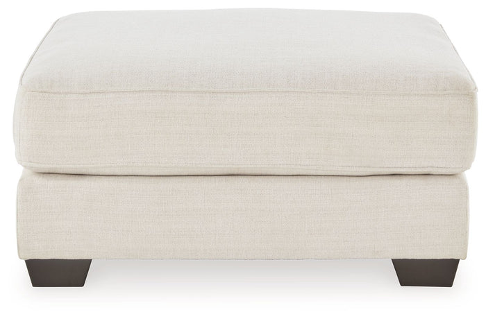 Lerenza - Oversized Accent Ottoman - Birch image 4