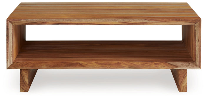Dressonni - Rectangular Cocktail Table - Brown image 3