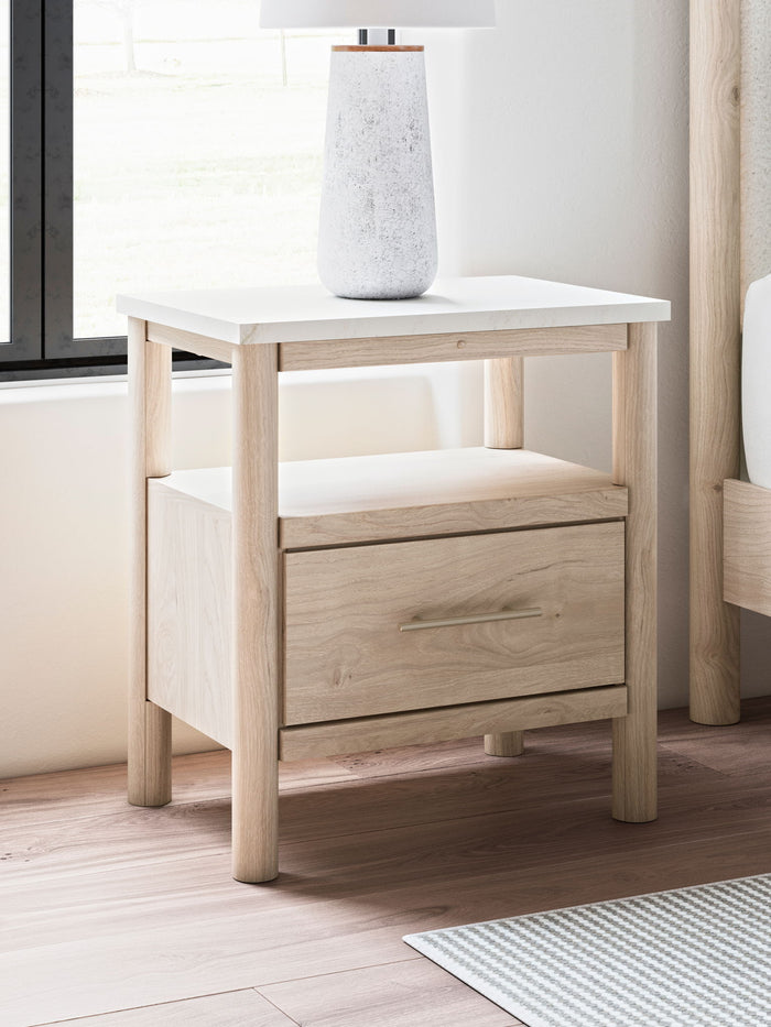 Cadmori - One Drawer Night Stand image 4