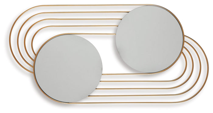 Warrenley - Accent Mirror - Gold Finish image 4