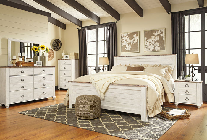 Willowton - Panel Bed image 3