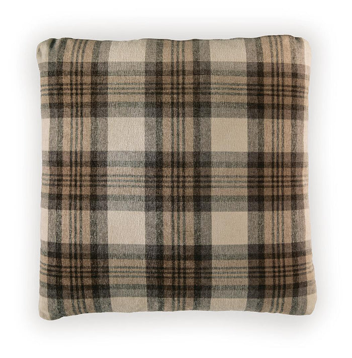 Varnburg - Pillow (Set of 4) - Brown / Cream image 4