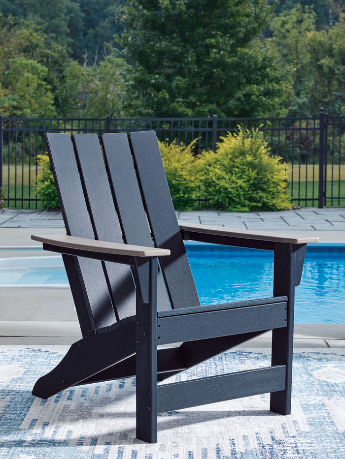 East Beach - Adirondack Chair - Black / Beige image 4