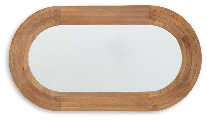 Daverly - Accent Mirror - Brown image 4