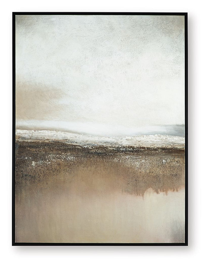 Siaking - Wall Art - Brown / Gray / White image 1