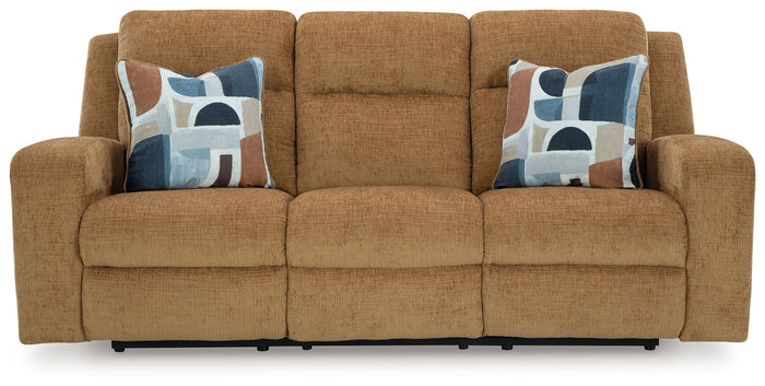 Kanlow - Reclining Sofa - Honey image 4