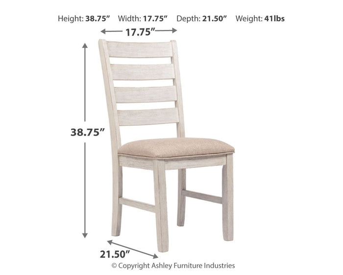 Skempton - Dining UPH Side Chair (Set of 2) - White image 3