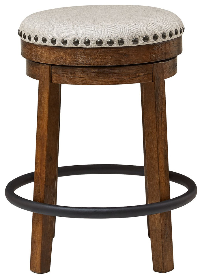 Valebeck - Upholstered Swivel Stool image 8