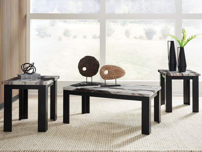 Jazmore - Occasional Table Set (Set of 3) - Dark Brown image 4