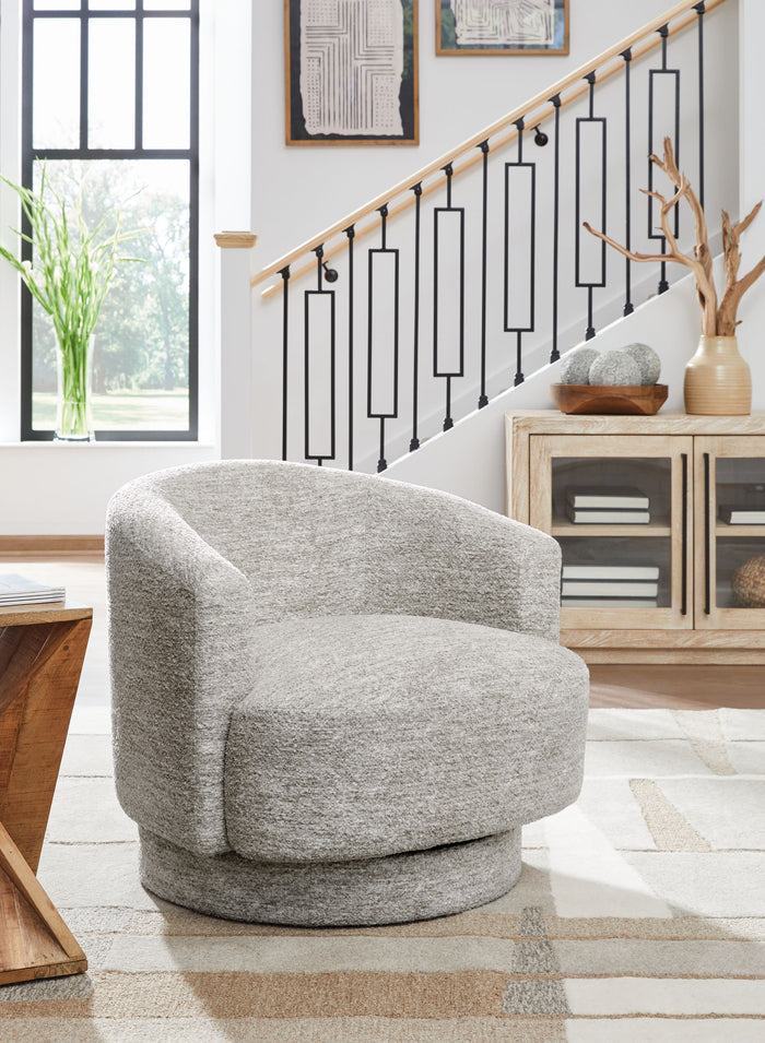 Wardsor - Swivel Chair - Stone image 4