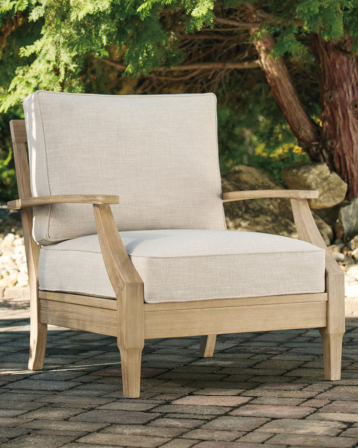 Clare View - Lounge Chair w/Cushion  - Beige image 4