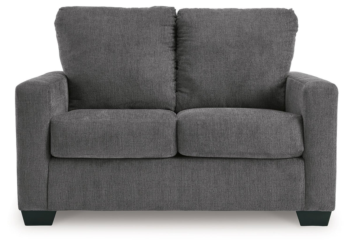 Rannis - Twin Sofa Sleeper - Fabric - Pewter