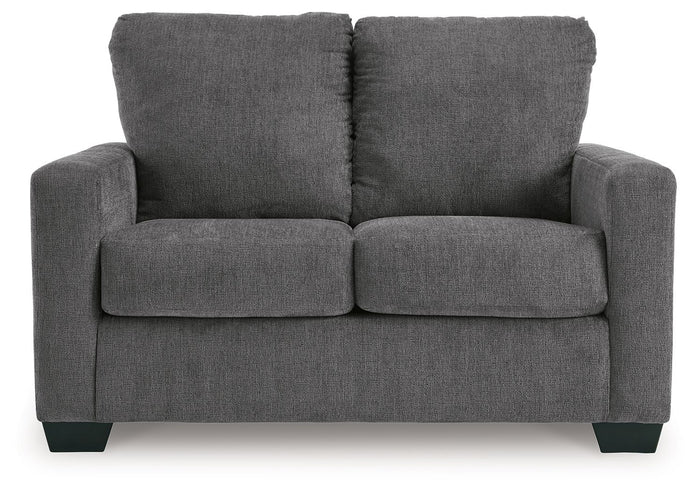 Rannis - Twin Sofa Sleeper - Fabric - Pewter image 1