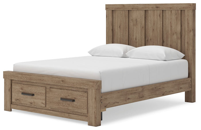 Oliandon - Panel Storage Bed image 3