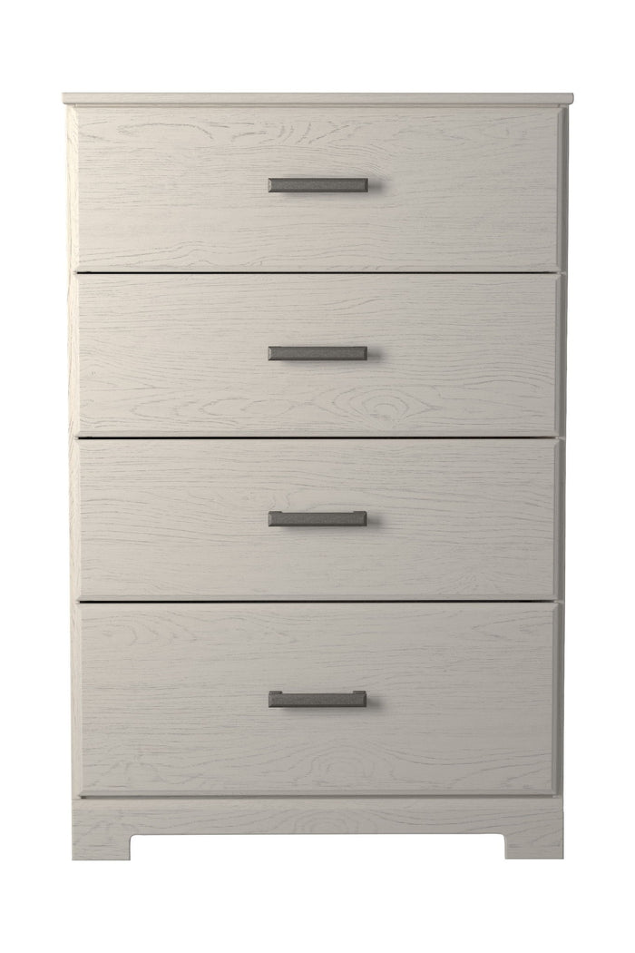 Stelsie - Four Drawer Chest - White image 4