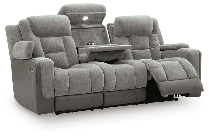 Mixed Motion - Power Reclining Sofa With Adjustable Headrest image 8