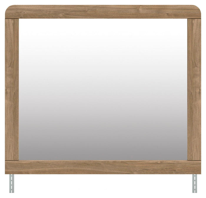 Gramburg - Bedroom Mirror - Warm Natural Brown image 2