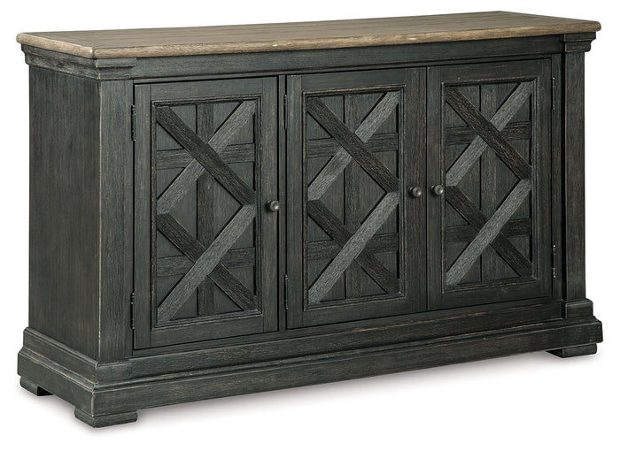 Tyler Creek - Dining Room Server - Black / Gray image 1