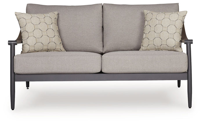 Ocean Beach - Loveseat With Cushion - Gray image 4