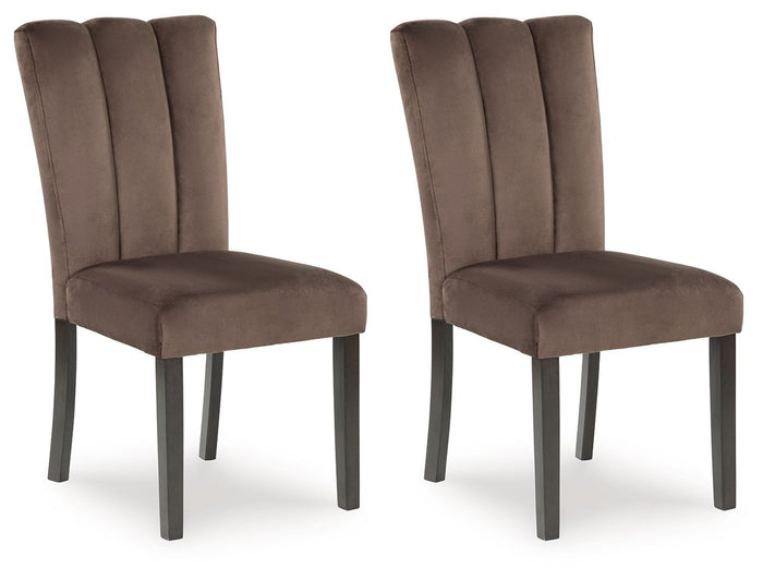 Jeshina - Dining Upholstered Side Chair (Set of 2) - Mocha image 1