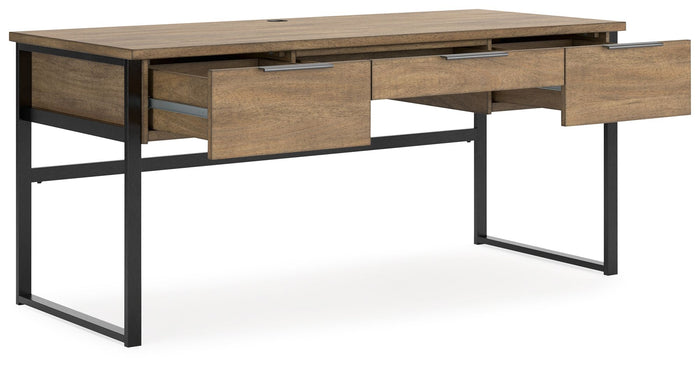 Montia - Home Office Desk - Light Brown image 4