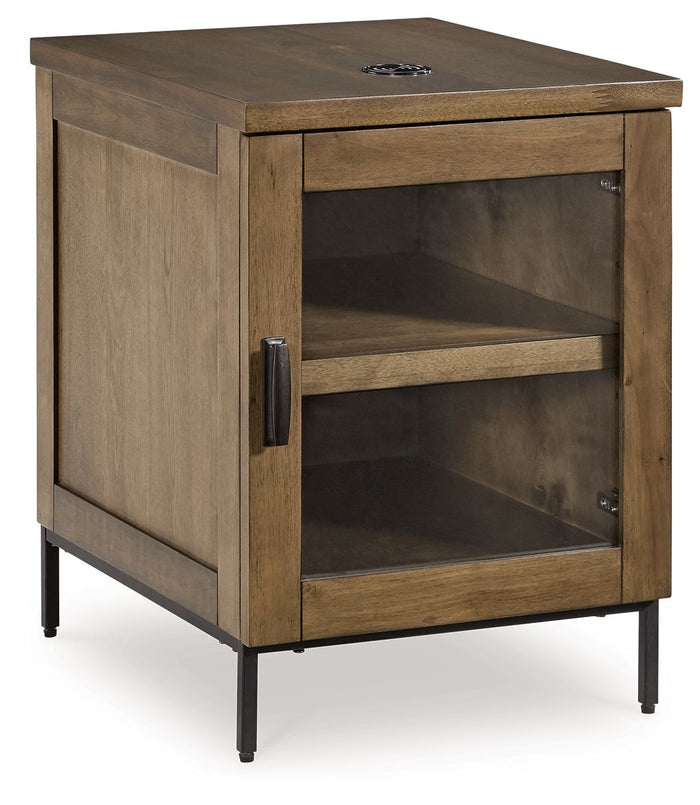 Torlanta - Chair Side End Table - Brown image 1