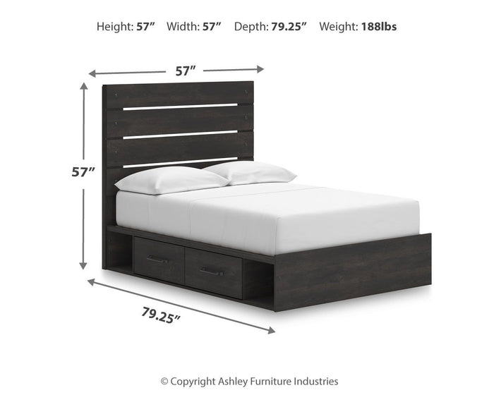 Hollivern - Panel Storage Bed image 4
