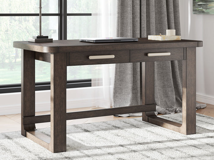 Breckington - Home Office Desk - Dark Brown image 4