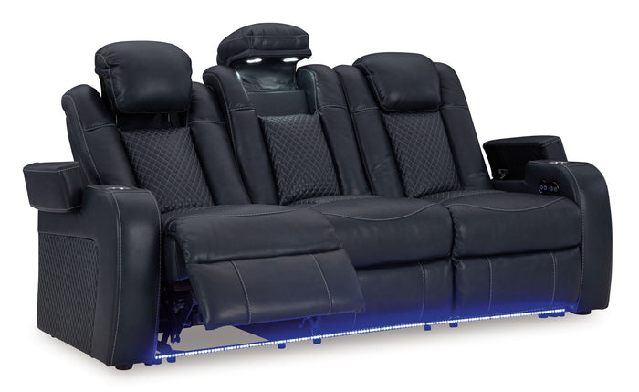 Fyne-dyme - Power Reclining Sofa With Adj Headrest image 8