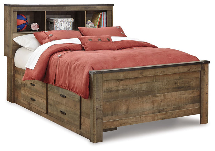 Trinell - Bookcase Bed With Storage image 4
