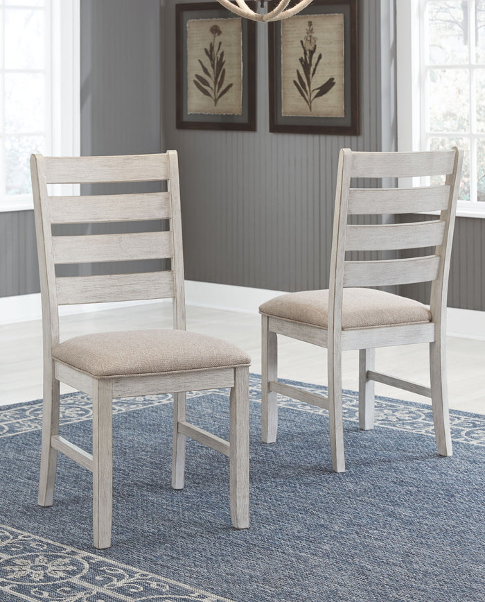 Skempton - Dining UPH Side Chair (Set of 2) - White image 4