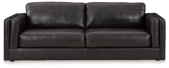Amiata - Sofa - Leather Match - Onyx image 1