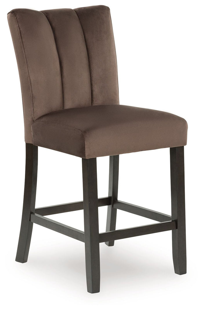 Jeshina - Upholstered Barstool (Set of 2) - Mocha image 4