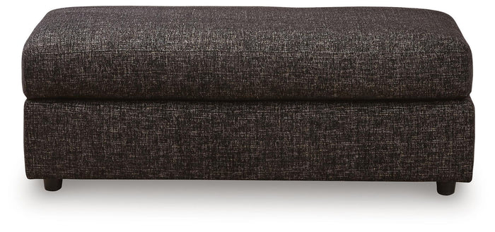 Lentiz - Oversized Accent Ottoman - Onyx image 3