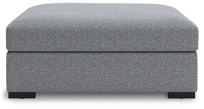 Bealton - Oversized Accent Ottoman - Salt And Pepper image 4
